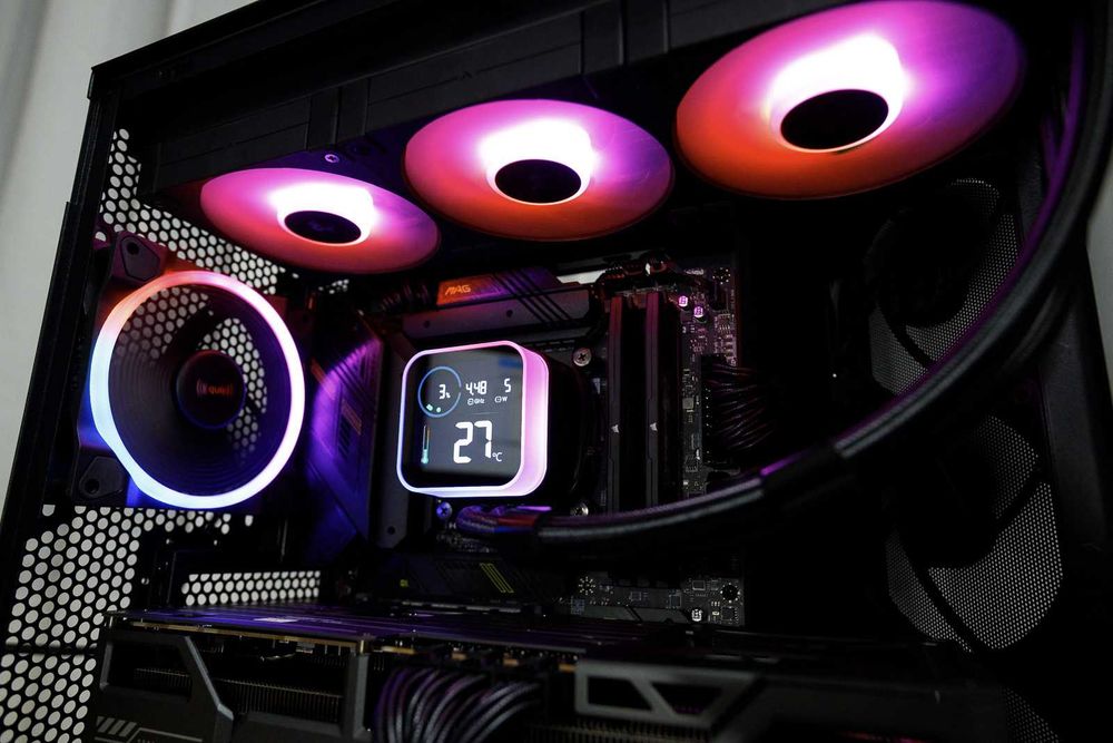 Custom Gaming PC Intel i9 14900KS RX 9070 XT m.2 1tb 64GB DDR5 CL32