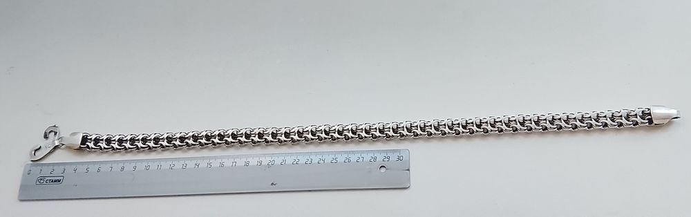 Цепь Рамзес 131,6гр 925 пробы