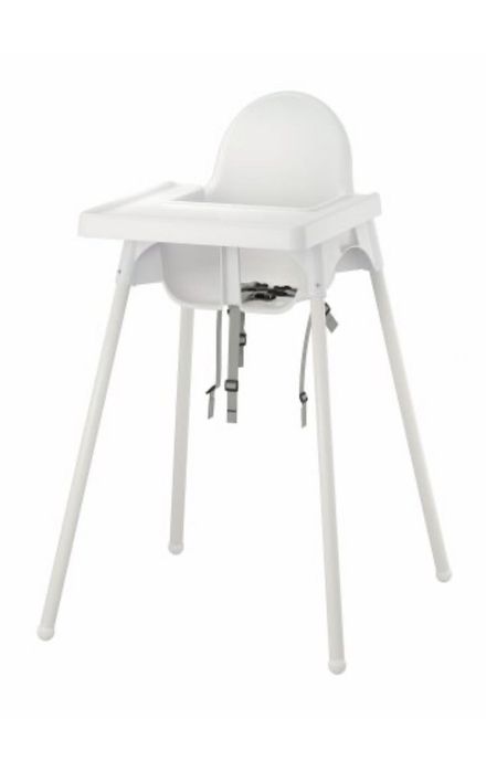 ANTILOP бебешко столче за хранене с табличка