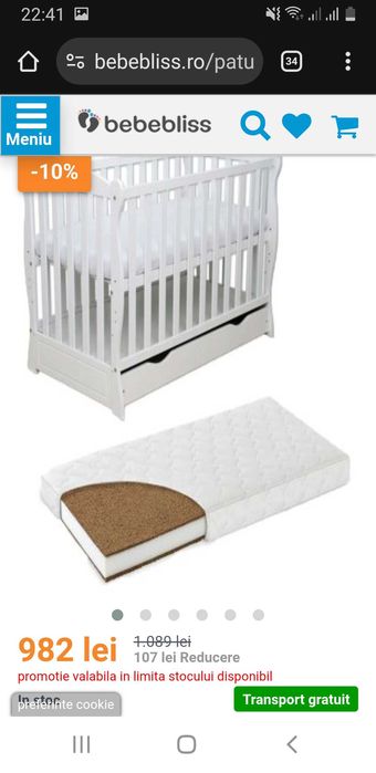 Patut bebelusi si saltea