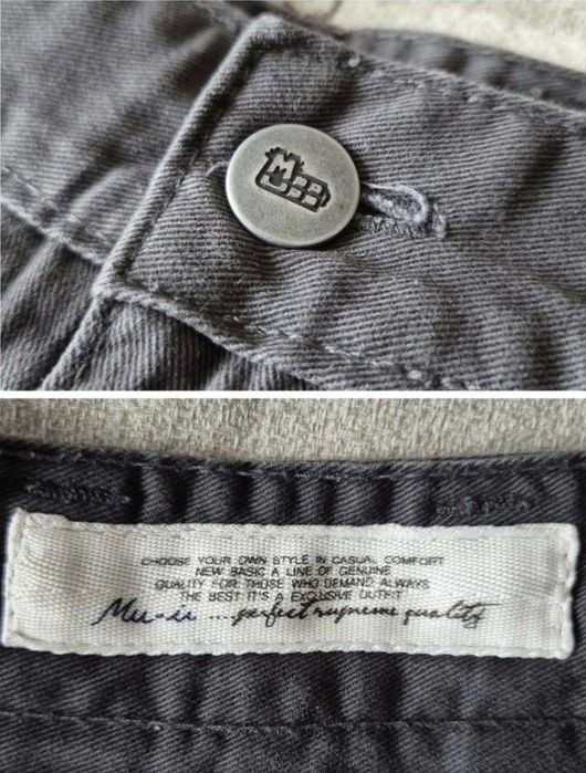 Pantaloni Scurți Bărbați Casual Mu-ii, Gri Închis, Mărime 32