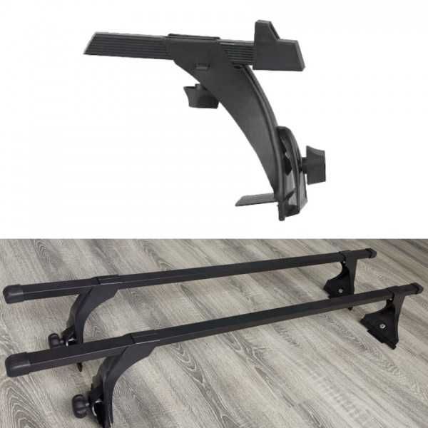 Универсални напречни греди за багажник, 115 см, 75 кг