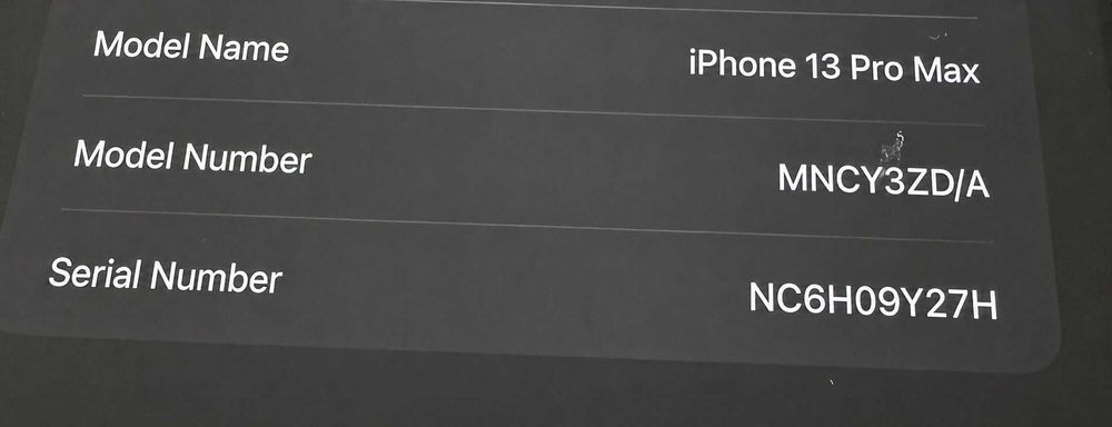 Iphone 13 PRO MAX 128GB