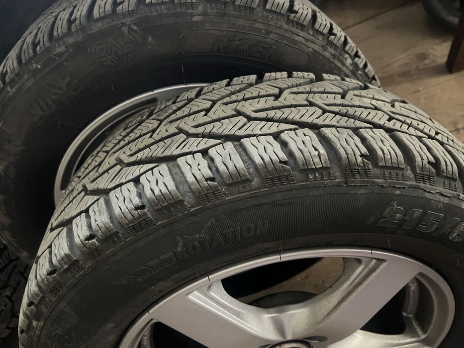 Jante aliaj Volkswagen R16 cauciucuri noi MS
