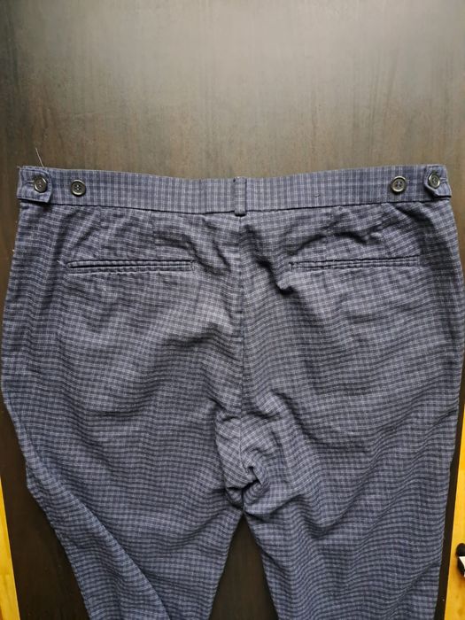 Pantaloni H&M Skinny fit / slim fit, cu model, pentru barbati