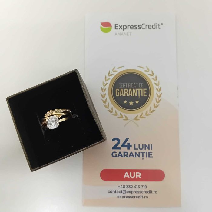 Inel aur 14k 3.80g (Ag49 Esplanada b.6903) Garantie 2 ani