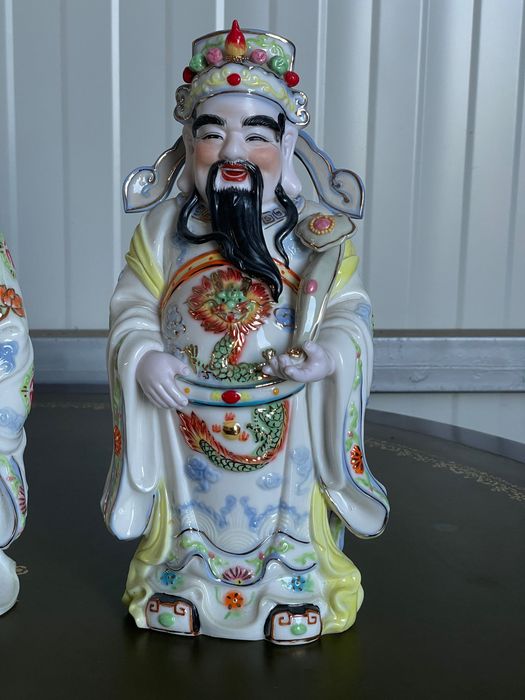 Figurine din portelan Fu, Lu si Shou