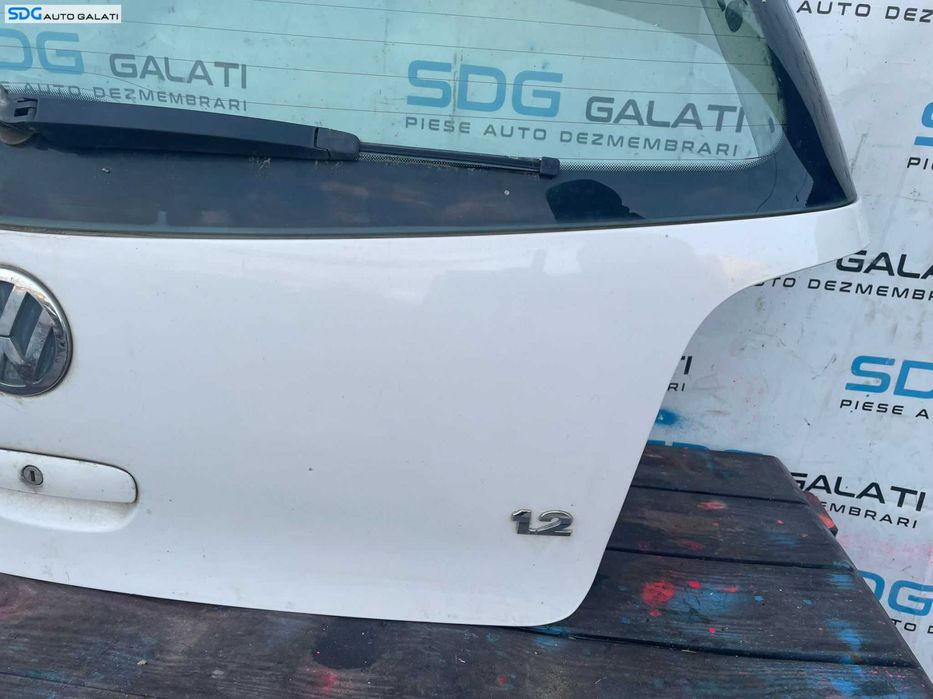 Hayon Haion Portbagaj Dezechipat cu Luneta Geam Sticla FARA Luneta Volkswagen Polo 9N 2002 - 2008 [2818X]