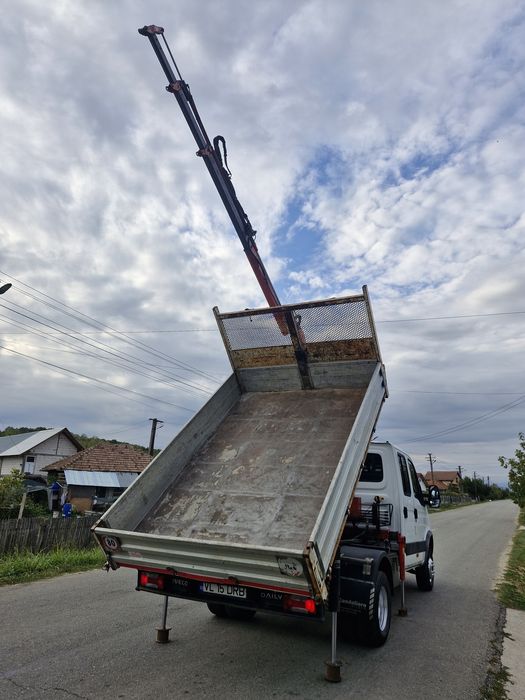 Iveco Daily Basculabil și Macara