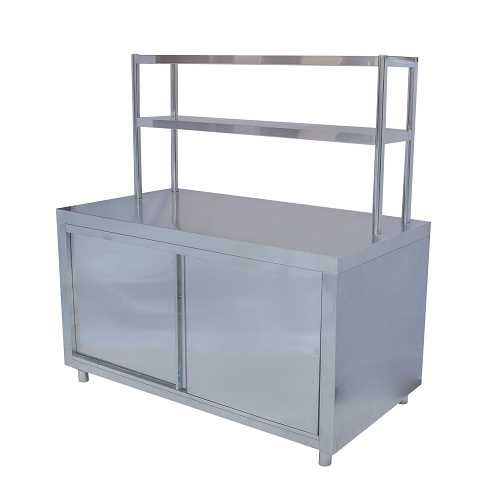 Производственный стол с полкой из нержавеющая сталь от Primo Group