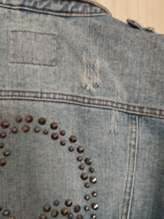 Дънково яке с капси