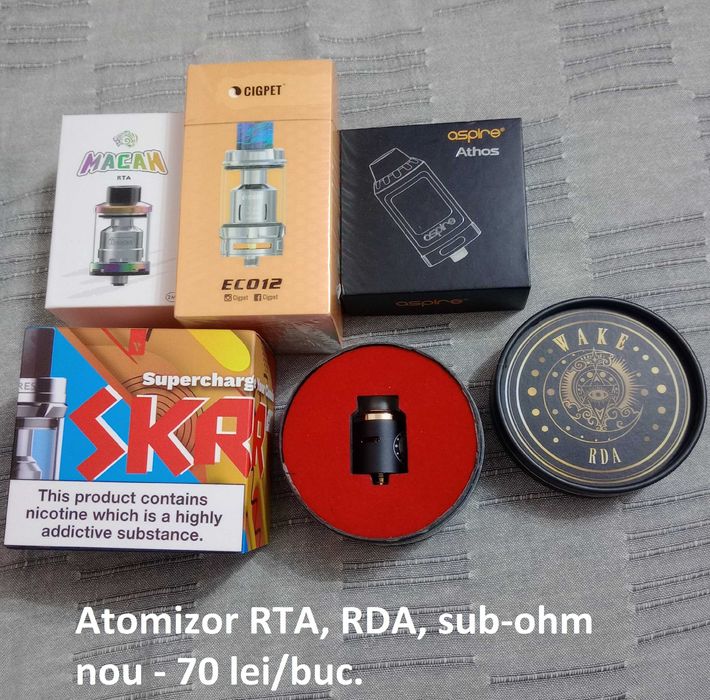 Tigara electronica TeslaCigs Terminator AntMan RDA silver