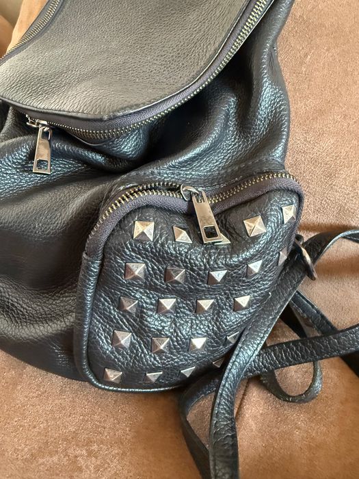 Дамска раница естествена кожа