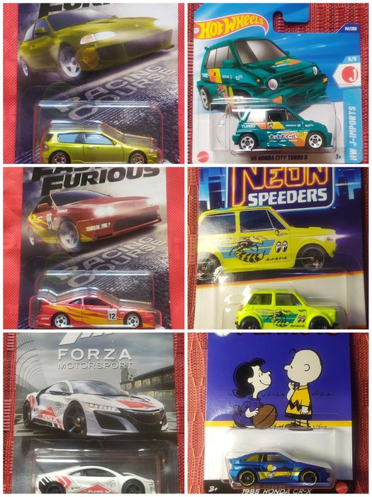 Hot Wheels / Matchbox / Majorette Honda