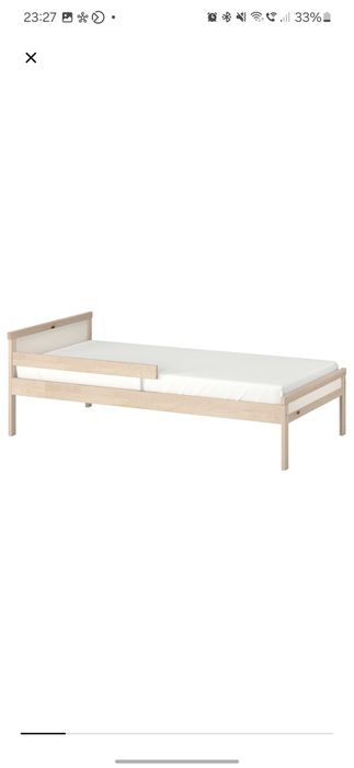 Pat copii 70x160 ikea cu saltea inclusa