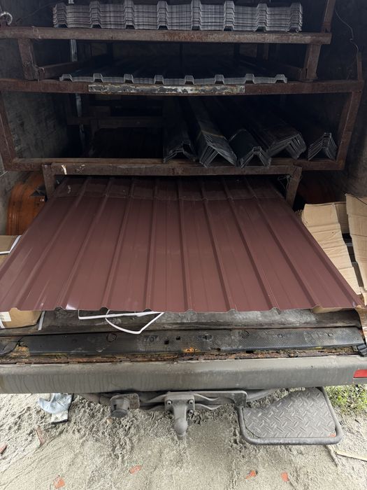 Tabla cutata colorata pentru gard sau acoperis super rezistenta