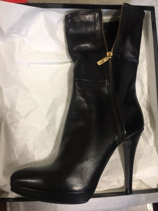 Ботильоны чистая кожа Италия