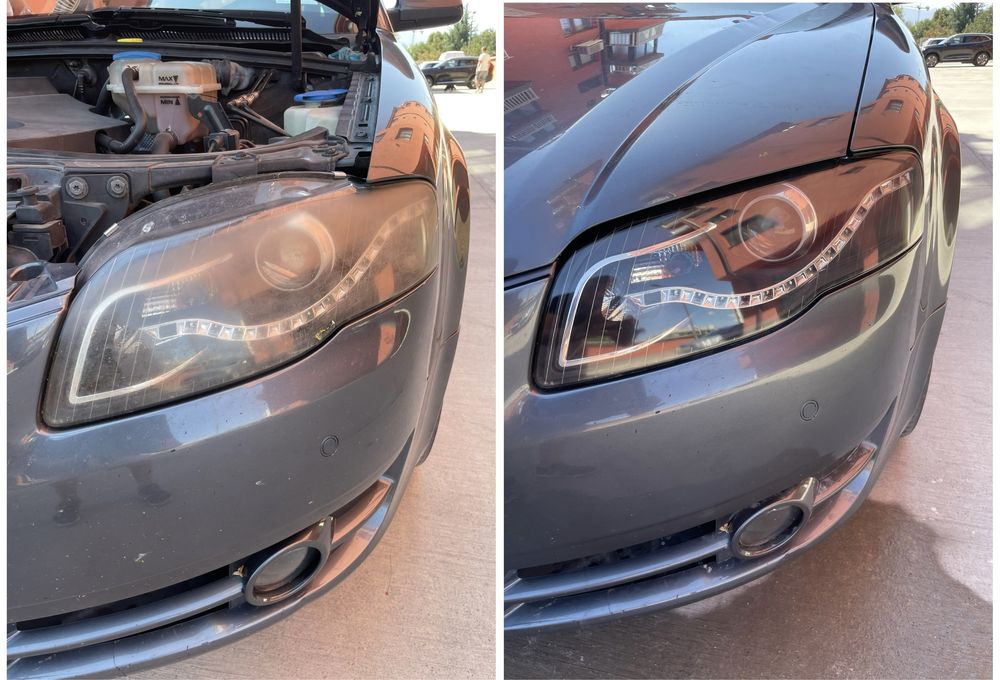 Химическо Полиране на фарове,стопове Пловдив