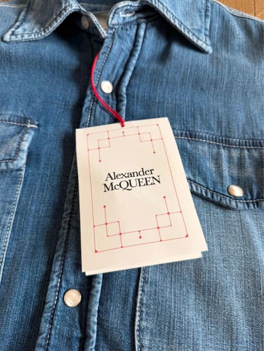 Geaca denim groasa Alexander McQueen