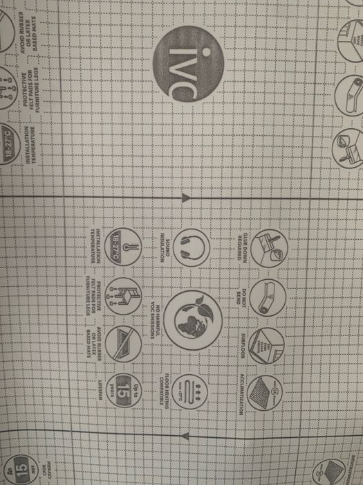 Линолеум ivc остаток после ремонта размер смотрите на фото