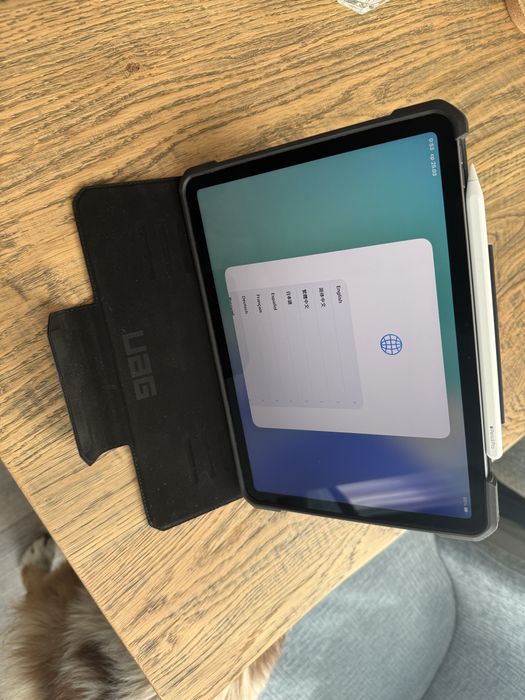 Apple Ipad air 11” M2 + pencil pro + UAG Case