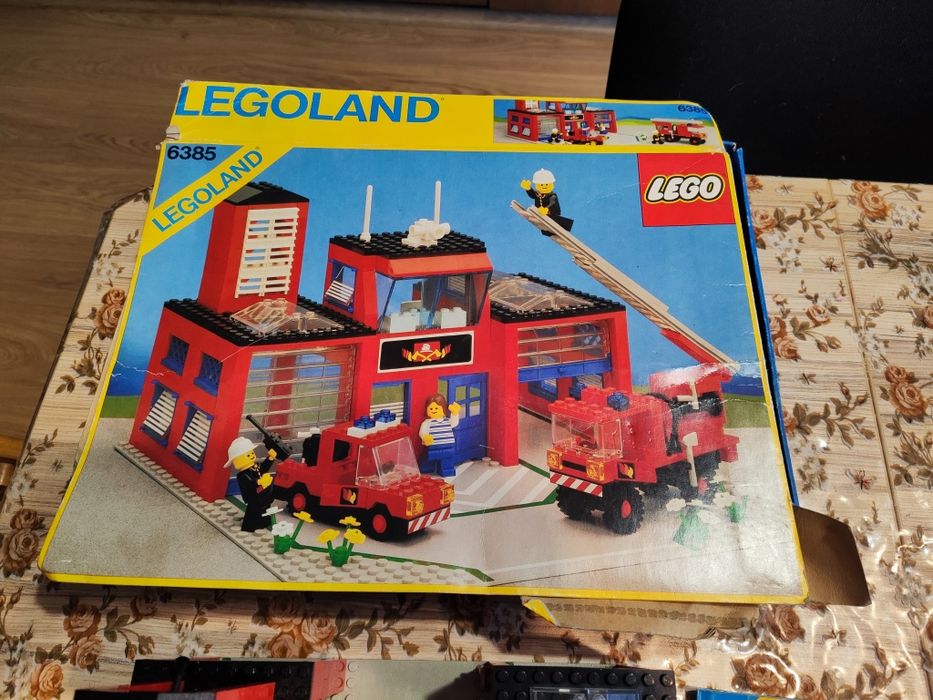 Лего 6385 lego fire house 1985 г