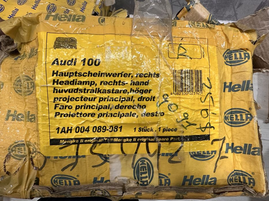Ауди 100 фары hella audi 100