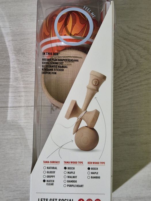 Vand Kendama Europe wildfire sticky