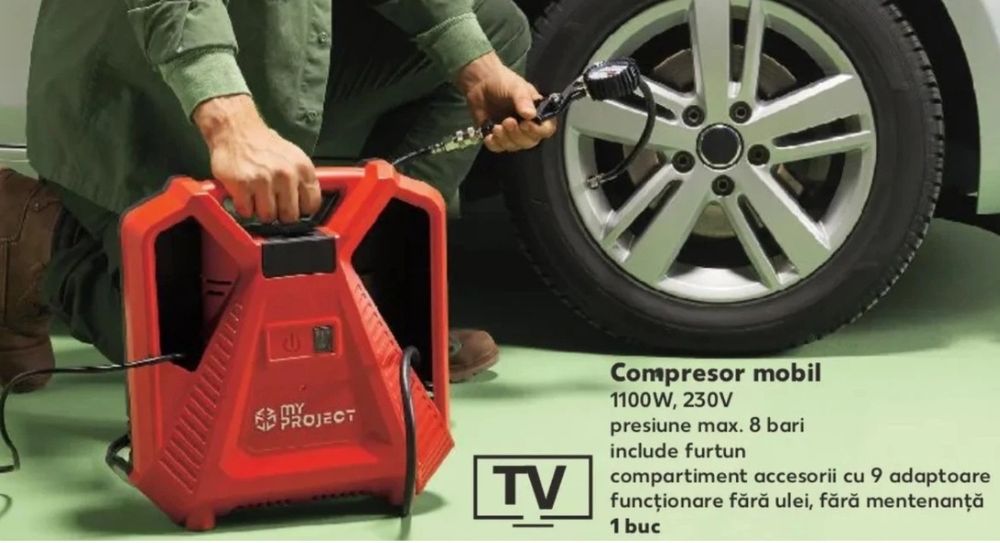 Compresor My project,220v,nou, ultima.bucata