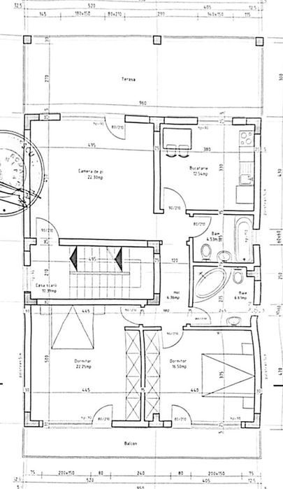 Apartament 3 camere, 130mp, terasa și gradina