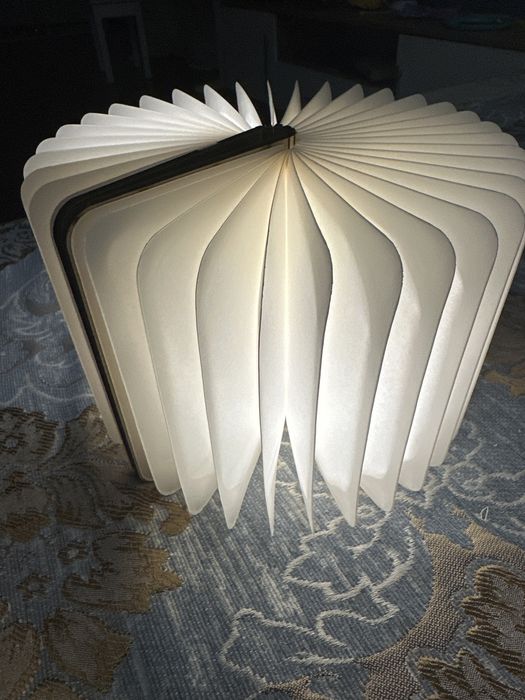 Книга светильник