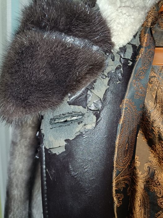 Шуба натуральная — мутон.