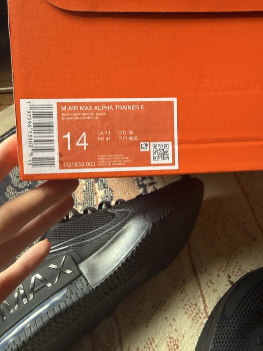 Чисто нови Air Max Nike черни