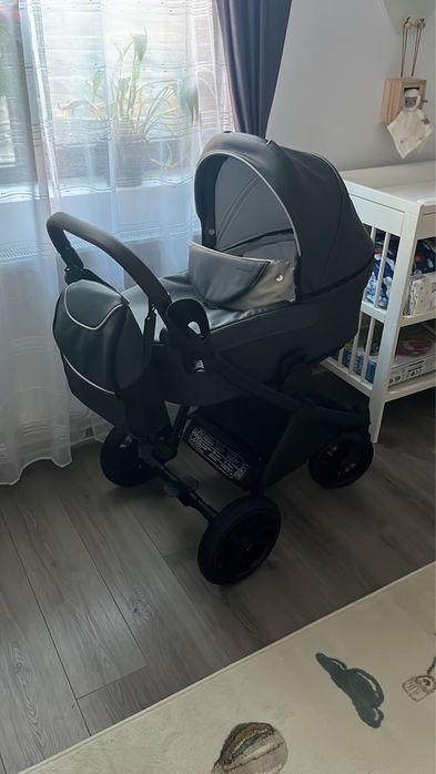 Carucior Krausman Rider Soft Grey 3 in 1