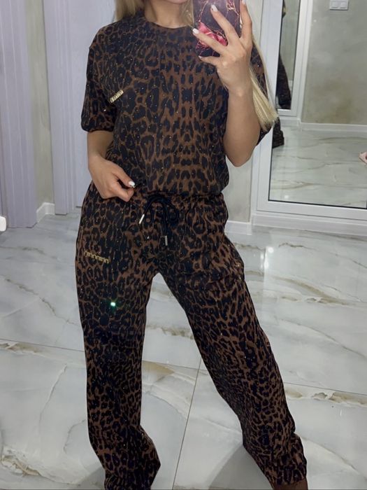 К-т с леопардов принт