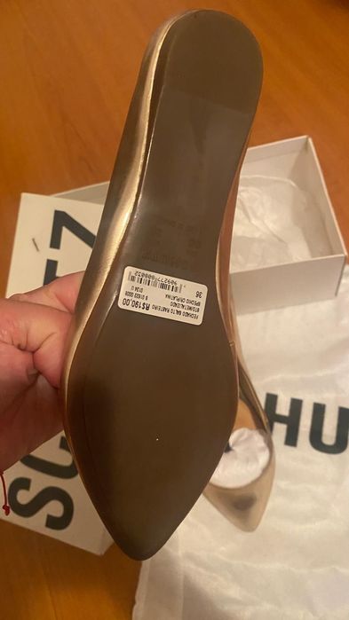 Pantofi piele la uita Schutz, 38