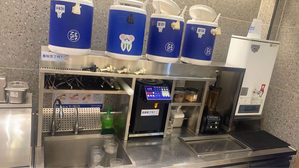 Bubble tea, құм балмұздақ жаңа