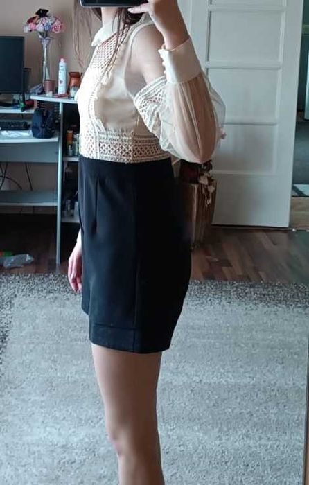 Salopeta deosebită pentru evenimente, mărime S, scurtă