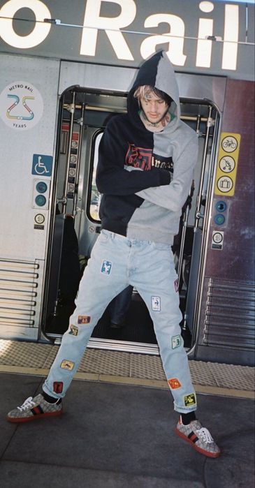 Hanorac Palm Angels x Exodus original, marimea S (fit de M)