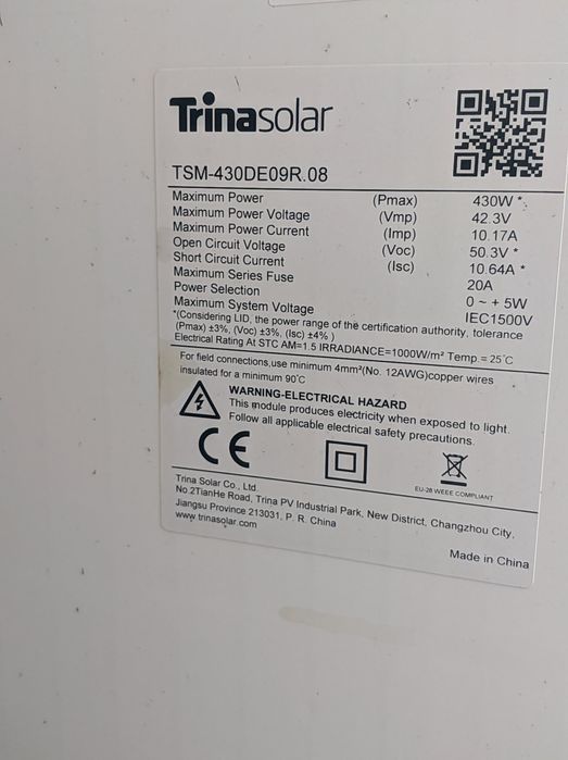 Sistem fotovoltaic complet