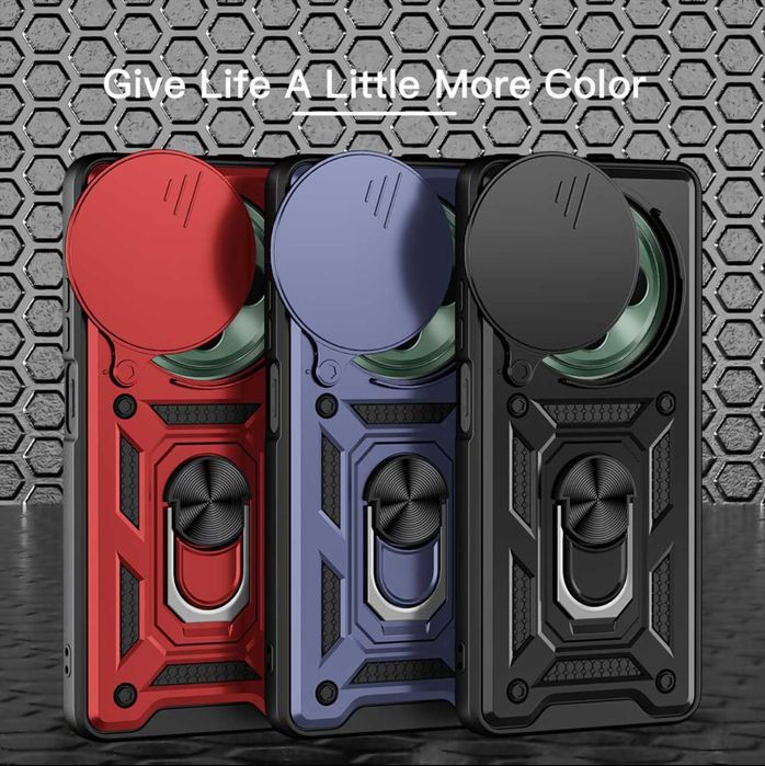 Husa hybrid Armor cu inel pentru Oppo Reno12 F 5G / Oppo Reno 12 F 5G