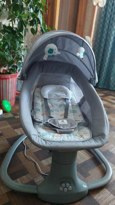 Продам электрокачели, шезлонг