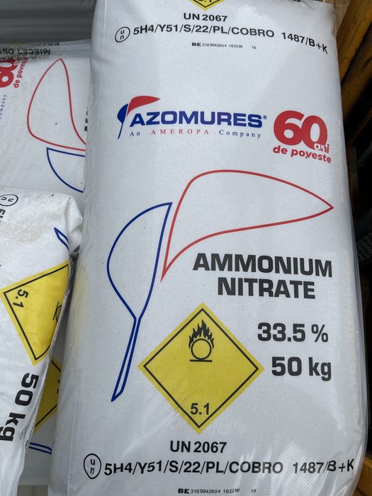 Azotat de amoniu Azomures ingrasamant chimic proaspat