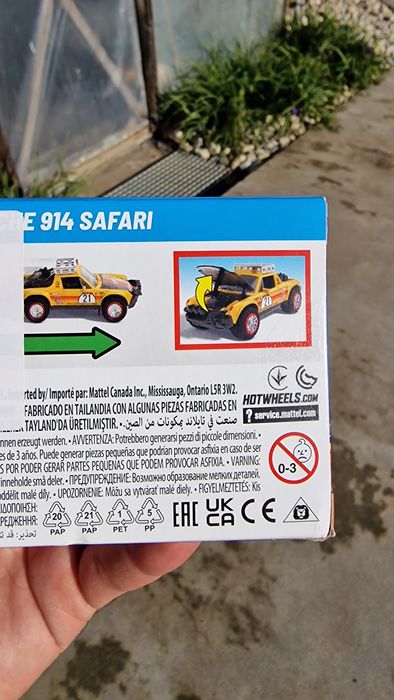 Hot Wheels Porsche 914 safari