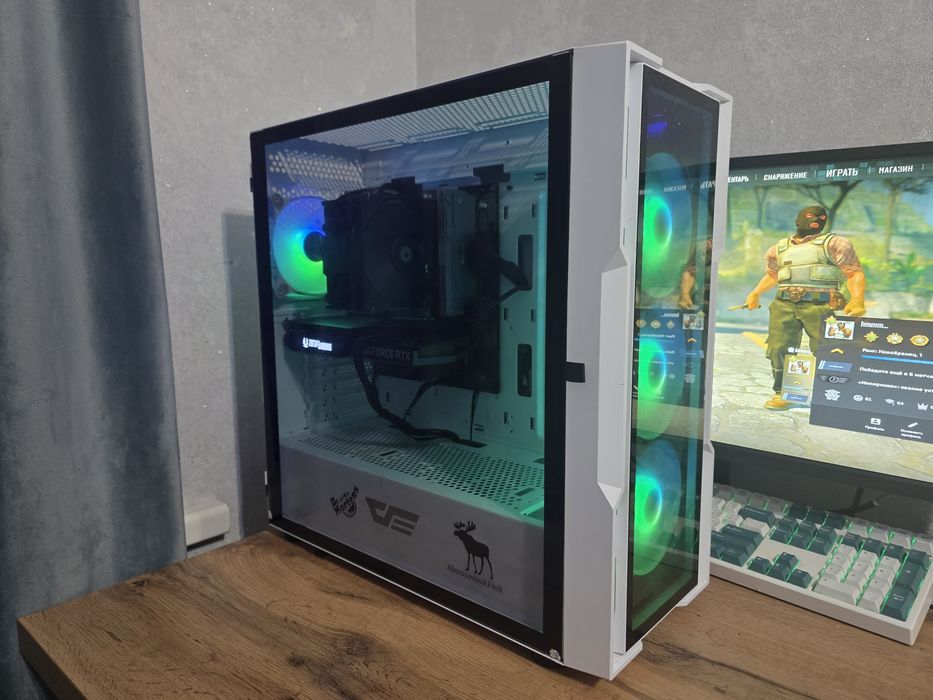 Ryzen 7500F, RTX 3070 системный блок