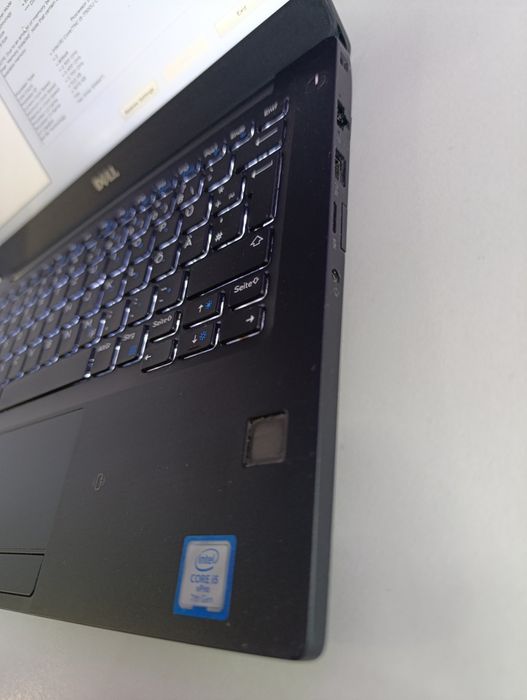 Laptop Dell 7280 i5 7300 display 12.5