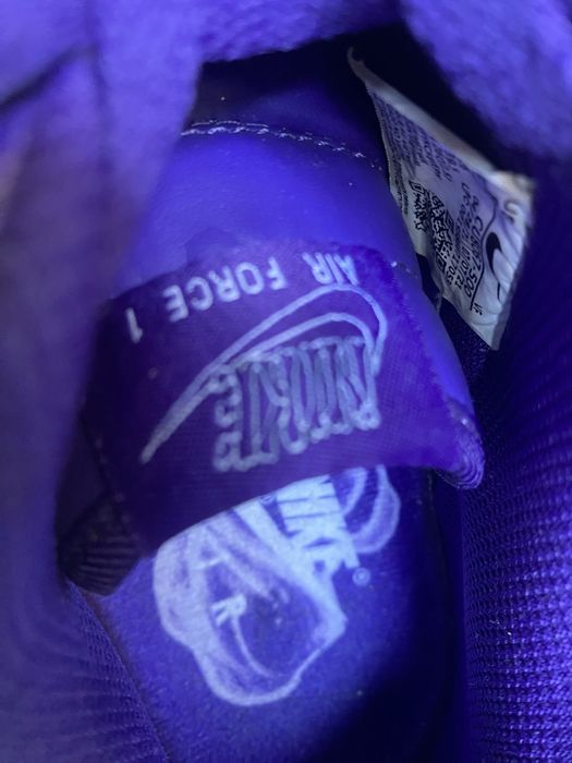 Nike Air force 1 Purple Skeleton