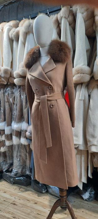 палта от естествен косъм/манта/якета