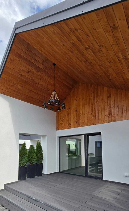 Casa Moderna Stil Nordic, 3 Camere pe Parter, Living Generos, Terasa Acoperita si Curte Proprie - Cartier Izvor - Brasov