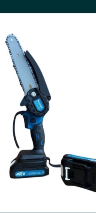 Садовый секатор и электропила